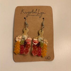 Charcuterie Board Dangling Earrings
